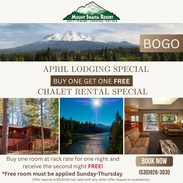 April Lodging special 